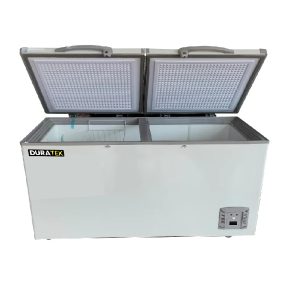 Duratek Chest Freezer I DTCHJJCF388WH1D 388 Ltrs Double Door White
